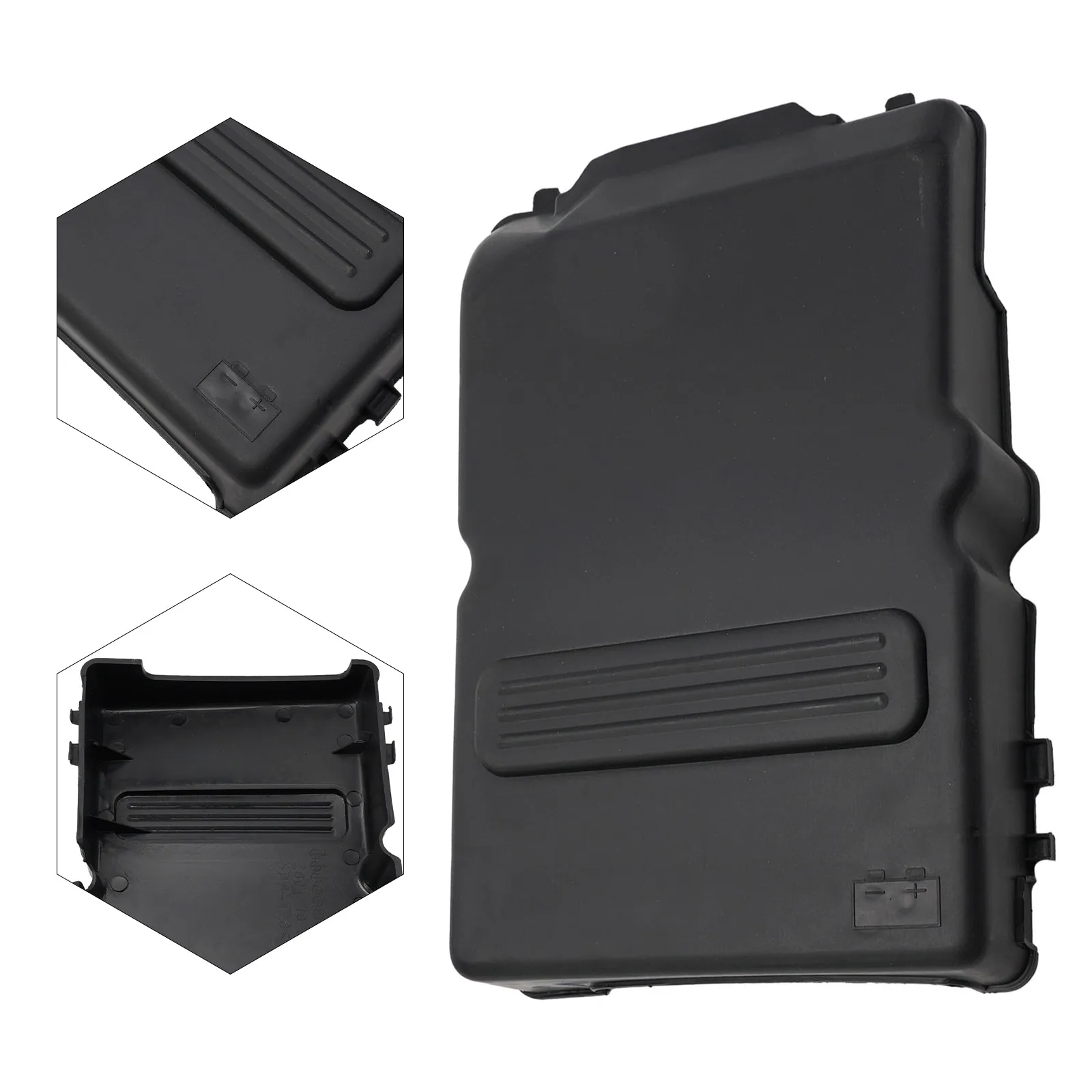 Z601 18 593E Battery Box Cover For Mazda 3 2004 2012 Improved Heat Sink Higher Grade Electric Components Black Plastic