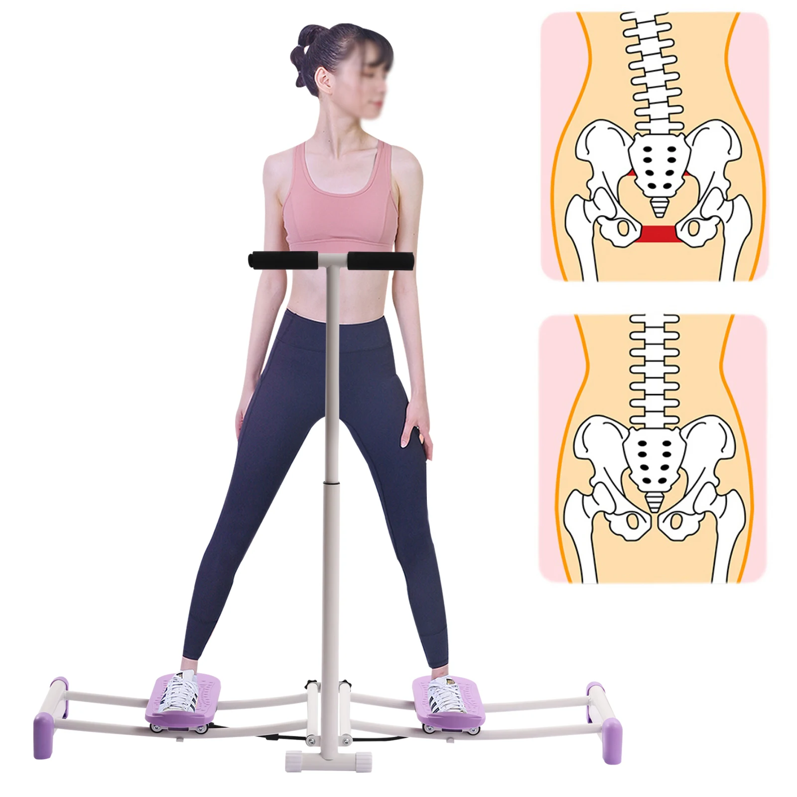 Purple Gym Women Fitness Equipment & Gear Pelvic Floor Muscle Repair Strengthening Kit