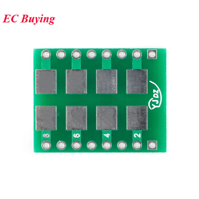 20szt/1szt Adapter SMD do DIP Płytka konwertera Złącze 2512 1812 1210 1206 SMA SMB SMC Turn DIP 2.54MM Patch Adapter — zdjęcie produktu 5