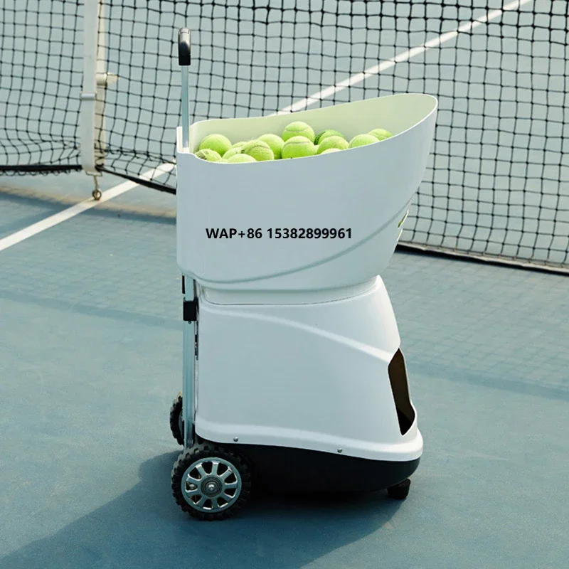 

Smart Electronic Tennis Ball Machine Automatic Ball Thrower Shooter With Remote Control