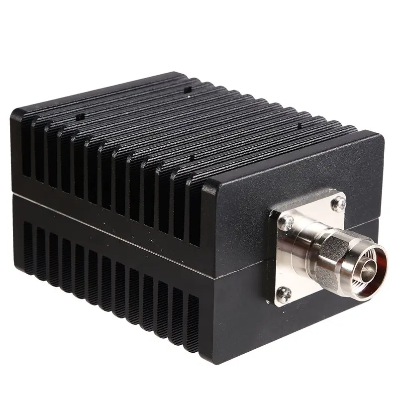 RF Microwave Terminal Plug 1/2 Connector DC-4GHZ 100W N Type Male Attenuator Coaxial Load 50Ohm High Power-B61B