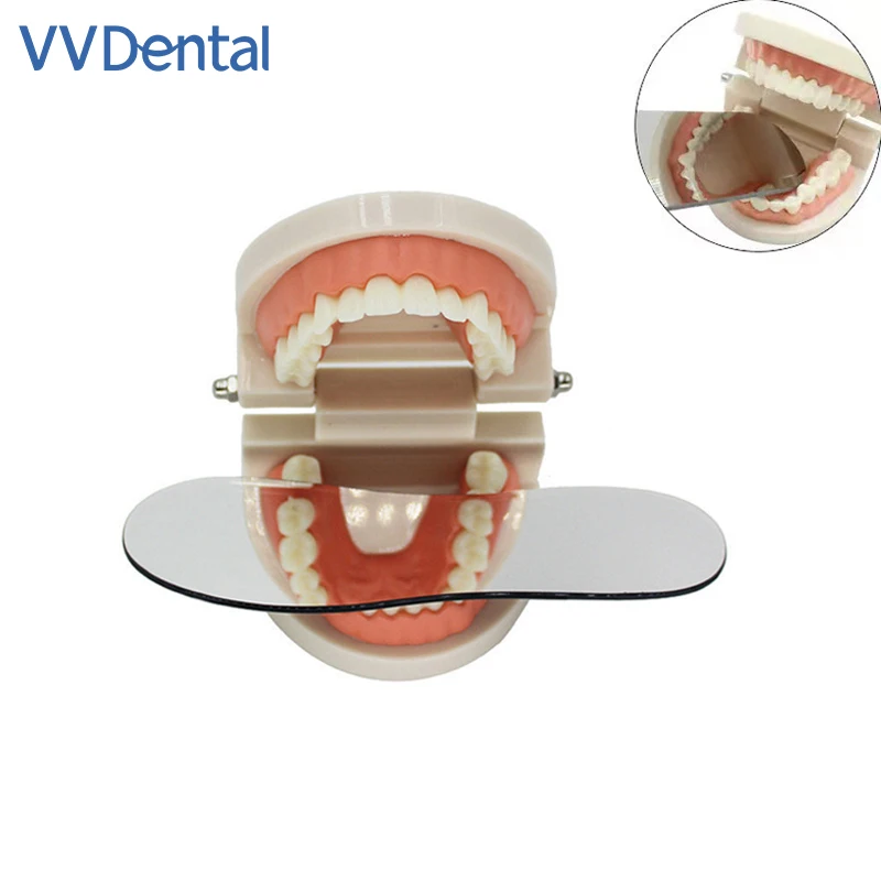 

VVDental 5Pcs/set Dental Orthodontic Mirror Photography Double-Sided Mirrors Dentistry Reflector Dental Tools Glass Material