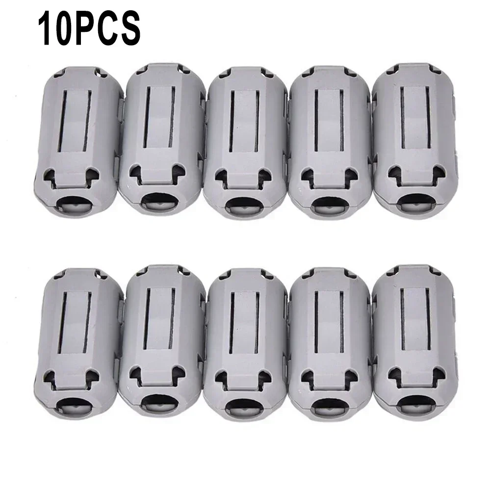 10pcs TDK 5mm Ferrite Core Noise Suppressor Filter Ring Cable Clip On Wire RFI EMI Anti-Jamming Filter
