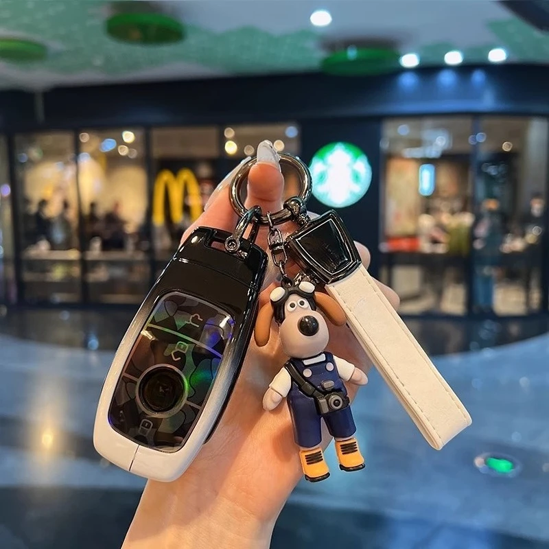 

Car Key Case Cover Shell Fob for Mercedes Benz Cla250 Mercedes Benz GLS53 2019 GLS450 Maybach GLS600 2021 AMG C63S GLE 450 2020