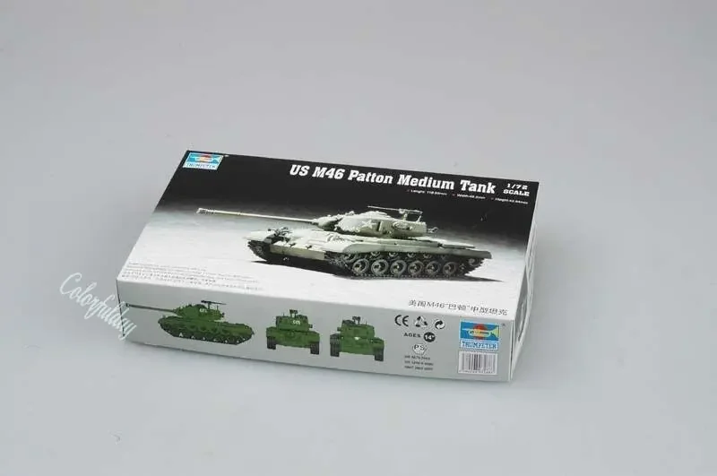 

Trumpeter 1/72 07288 Комплект модели среднего танка США M46 Patton