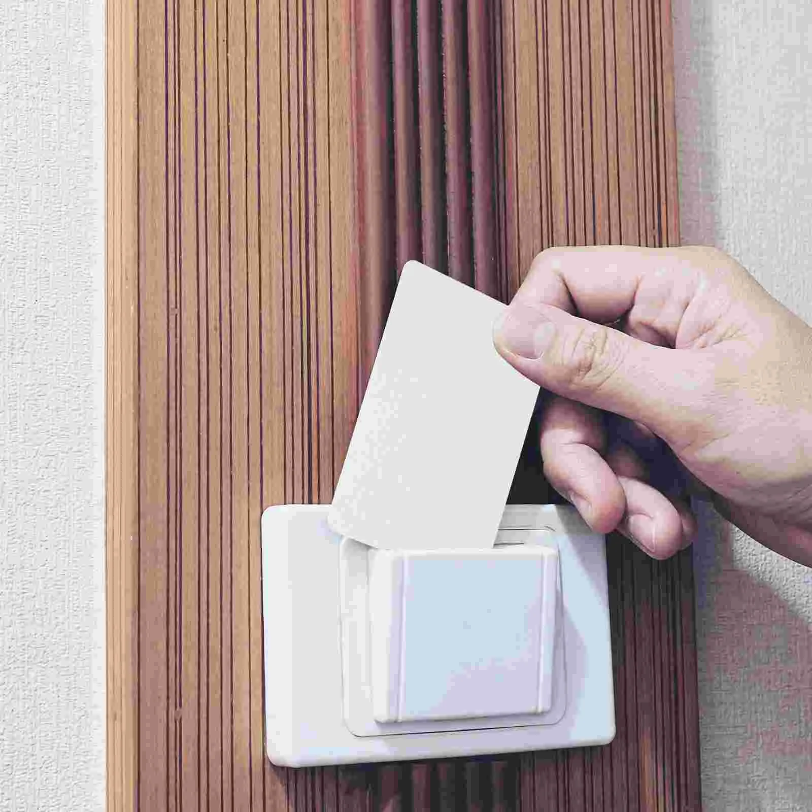 10 Pcs Cleaning Card Accessory Credit Reader Cleaner Small Terminals Blank Reusable Cards Pvc Cleaners for