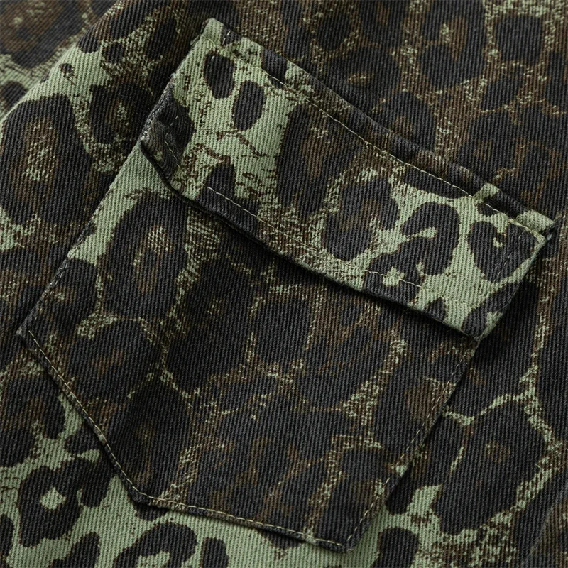 Women\'s Jackets Green Camouflage Cotton 2025 Spring Autumn Women Outdoor Clothes Military Style Jacket Women Plus Size Outerwear