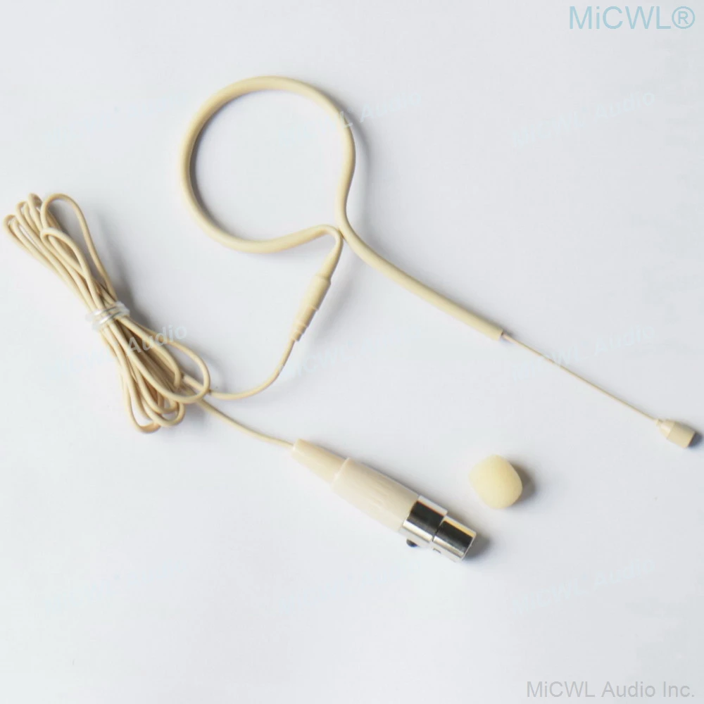 New Single Hook Headset Microphone For AKG Samson Wireless - TA3F 3Pin Mini XLR MiCWL