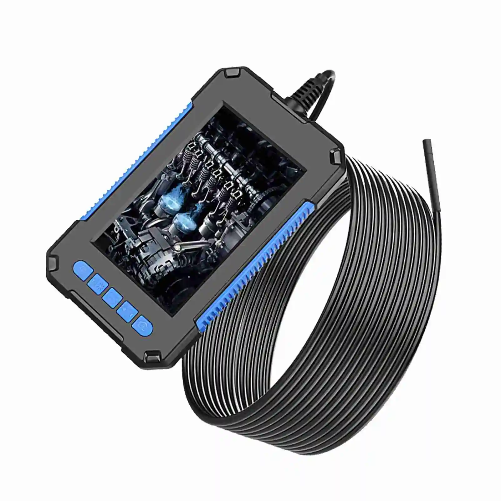 P40 المحمولة يده المنظار الصناعي Borescope التفتيش كاميرا IP67 مقاوم للماء 5.5 مللي متر عدسة المدمج في 6 قطعة المصابيح قابل للتعديل