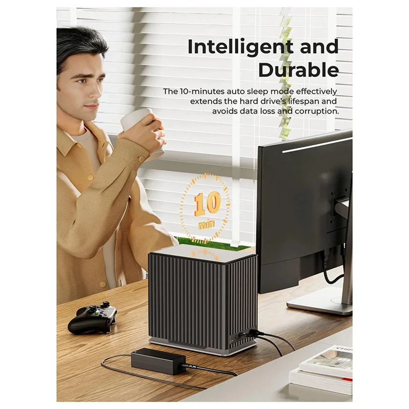 محطة إرساء الأقراص الصلبة ORICO 5 خليج للتخزين الشخصي، خزانة القرص الصلب Xternal Multi Bay