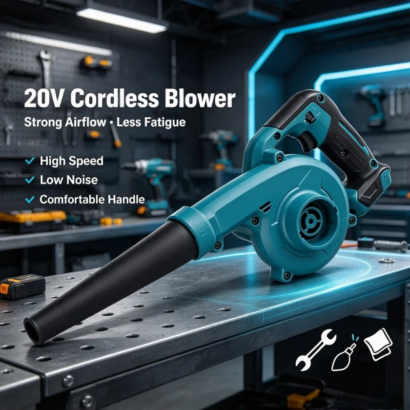 19000RPM Cordless Leaf Blower For Computer Dust Collector Dust Snow Blowing Hand Power Tools FOR Makit18V Battery