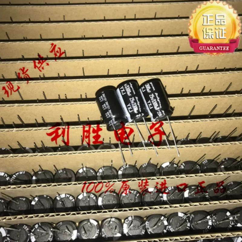 

10PCS-100PCS 3300UF 25V Japanese Ruby Capacitor 25V3300UF 16 * 25 YXJ High Frequency Low Resistance