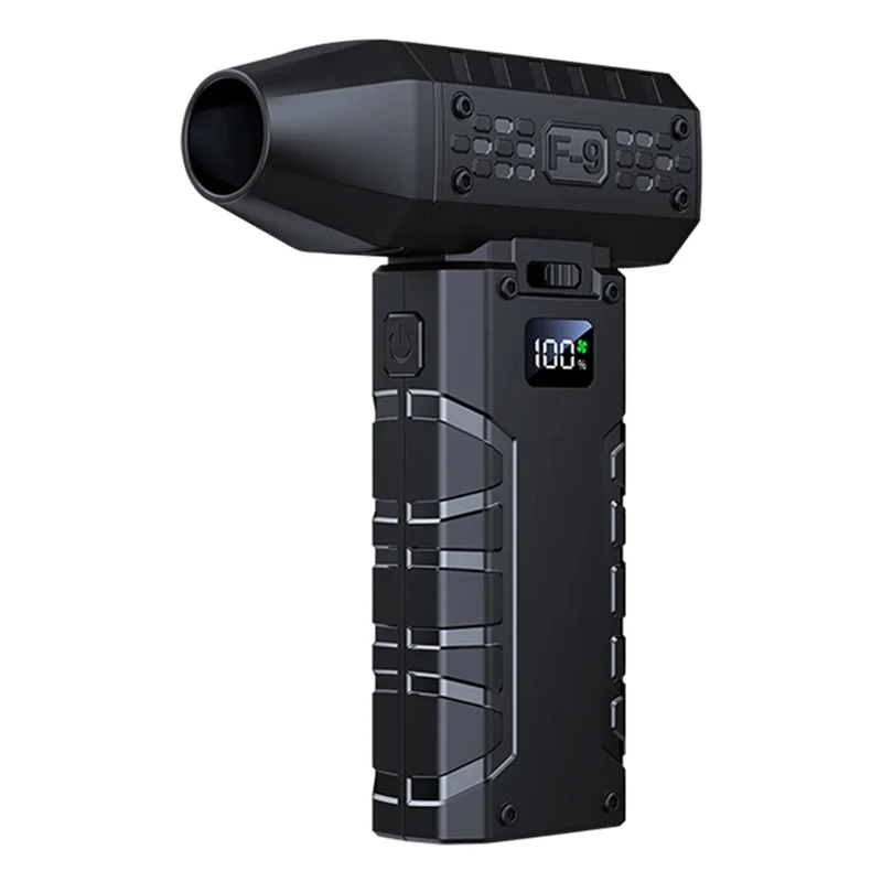 LLCS-Jet Blower Forindoor Turbo Handheld Blower 80000RPM Turbo 100 Gears Brushless Motor