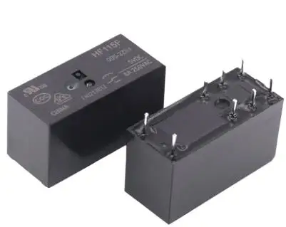 

Реле HF115F-005-1ZS3 1HS3 1HS1 2ZS4 HF115F-012 HF115F-024 HF115F 005 5В 12В 24В 4-контактное 5-контактное 6-контактное 8-контактное 8А 12А 16А 250В переменного тока