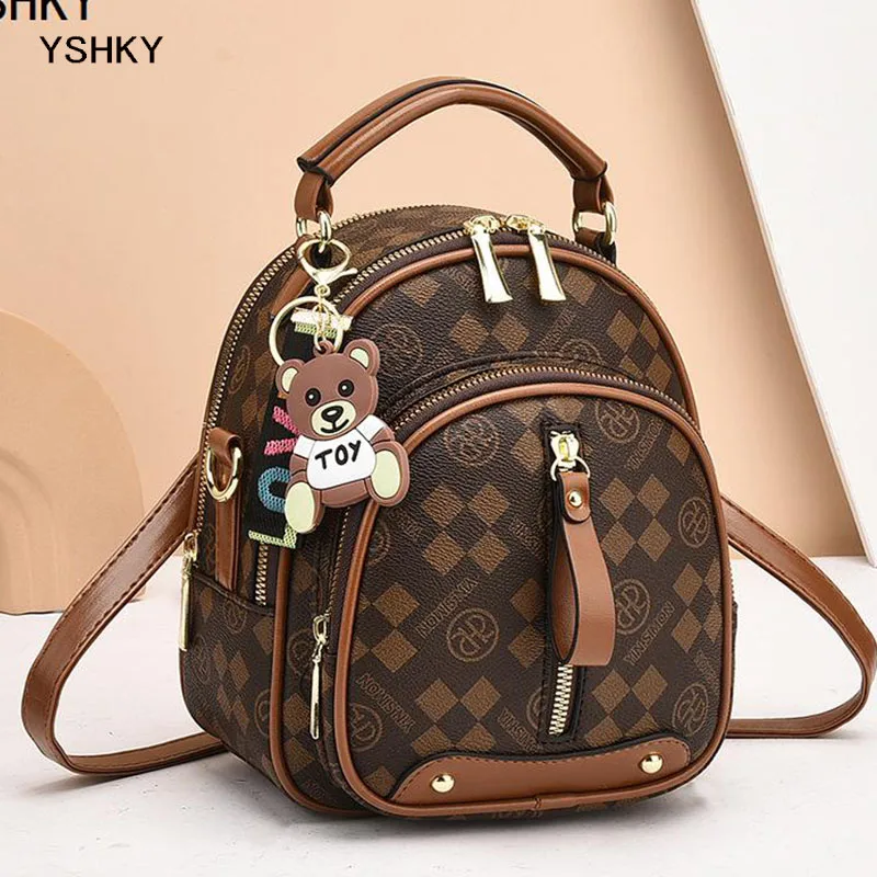 Nieuwe Vrouw Schoudertas Grote Capaciteit Handtas Voor Vrouwen Crossbody Tas Lychee Patroon Pu Draagbare Emmer Dames Messenger Bags