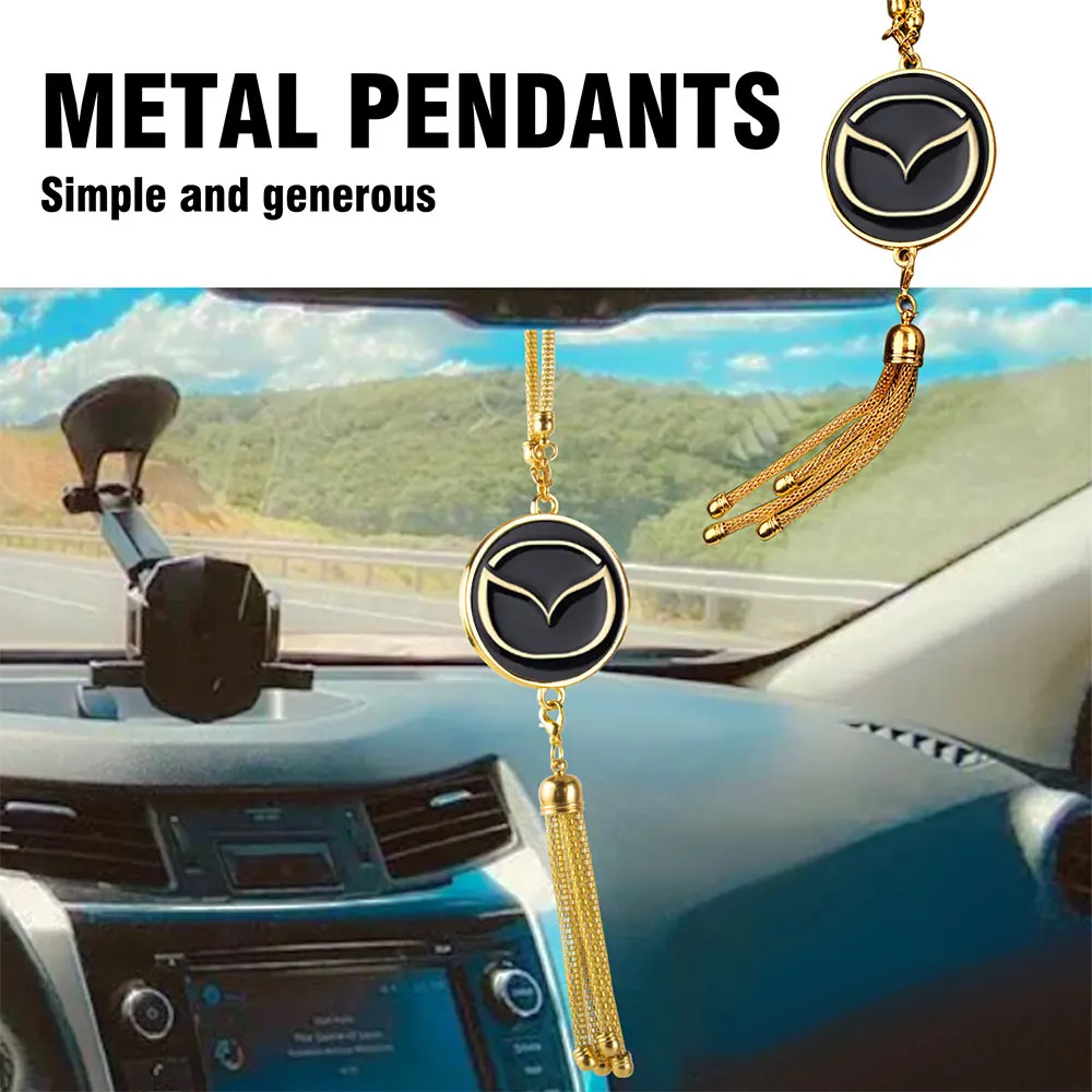 Car Pendant Auto Rearview Mirror Hanging Ornament Decoration For Mazda 2 3 5 6 Axela Atenza Speed 6 CX3 CX4 CX5 CX7 CX8 Demio MS