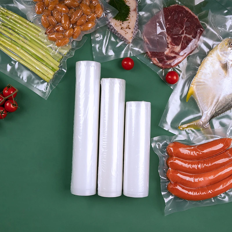 LAIMENG 3 Vacuum Packaging Rolls Vacuum Sealer Bags Storage Bags Food Bag for Vacuum Food Packing Machine Sous Vide Rolls R133