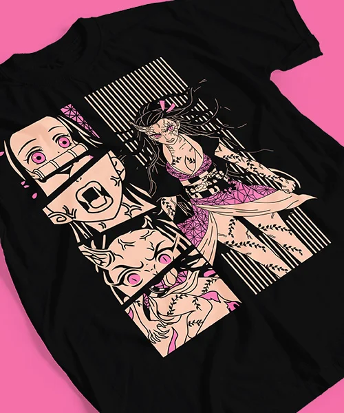 T-shirt for Anime Demon Slayer Nezuko