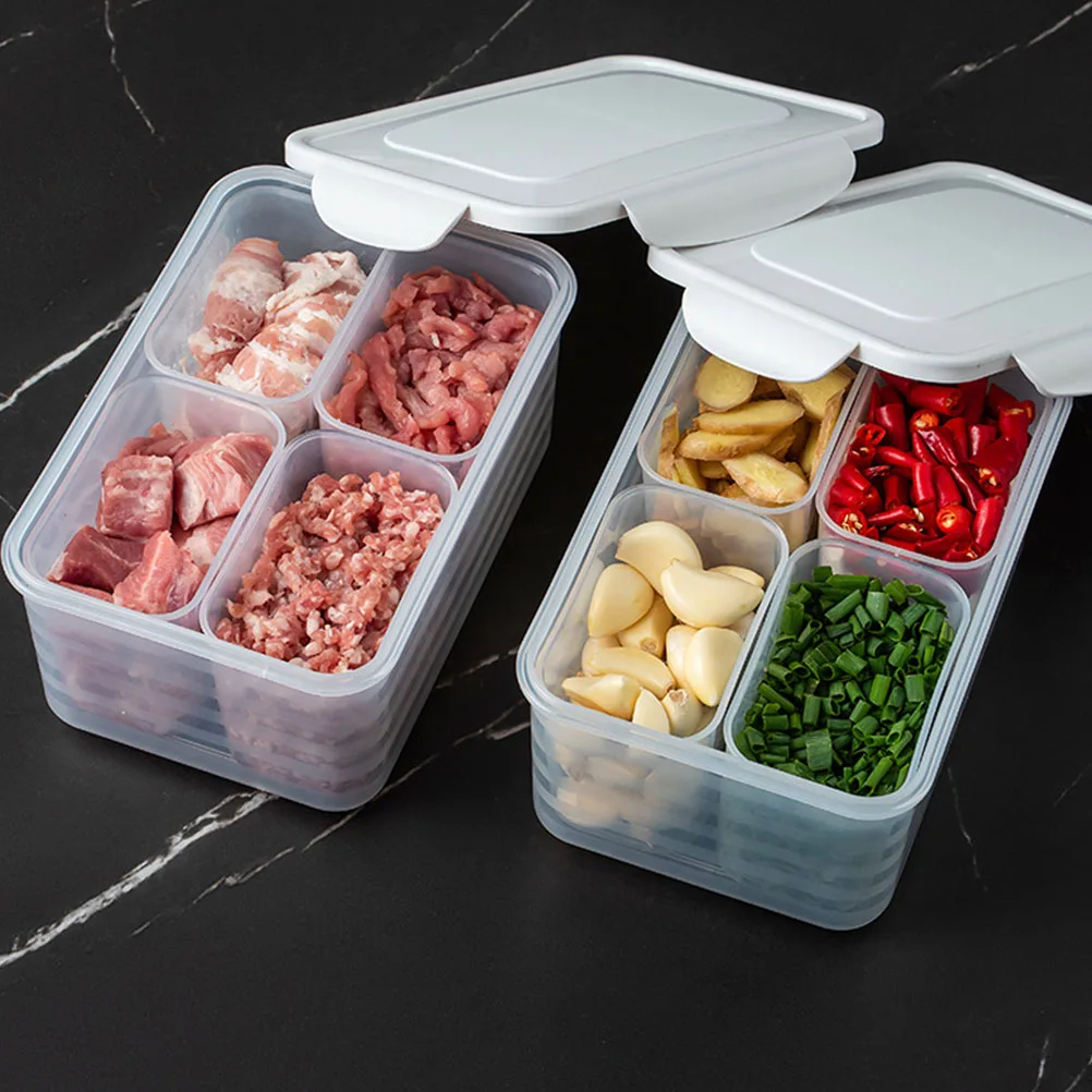 

Refrigerator Storage Box Food ganizer Vegetable Container Crisper Fruit Holder Fridge Kitchen Boxes Portable Lightweight