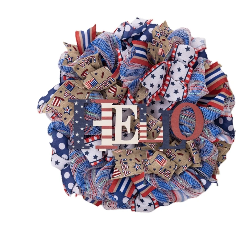 

Independences Day Wreath Americans Wreath Memorials Day Americana Wreath