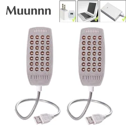 Muunnn 28LEDs reading lamp LED USB Book light Ultra Bright Flexible 4 Colors for Laptop Notebook PC Computer 1Pcs New Arrival