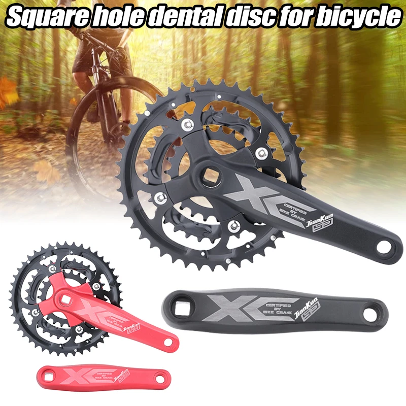 

XC431 Bicycle Crankset Detachable Mountain Bike GXP Crank Speed Adjustment 22/32/44 Teeth Chainwheel For 8/9 Speed