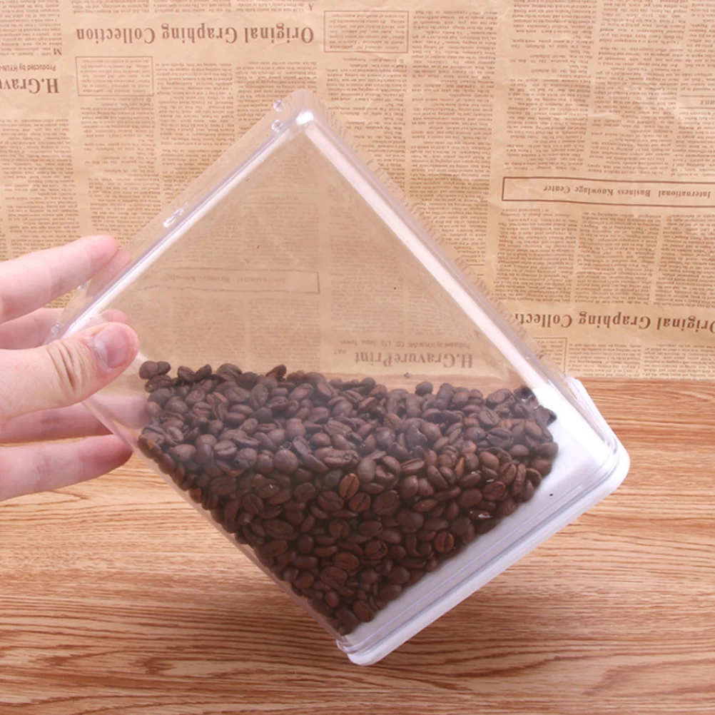 

Transparent Storage Containers Dry Food Snack Cereal Bottle Leak proof Sealed Container Premium Stackable Large Capacity Keeps