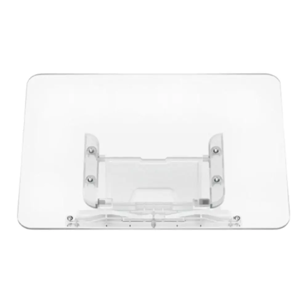 

13 Adjustable Tilt Angles Acrylic Book Stand Comfortable Reading Transparent Laptop Holder Tray Multi-Functional Non-slip