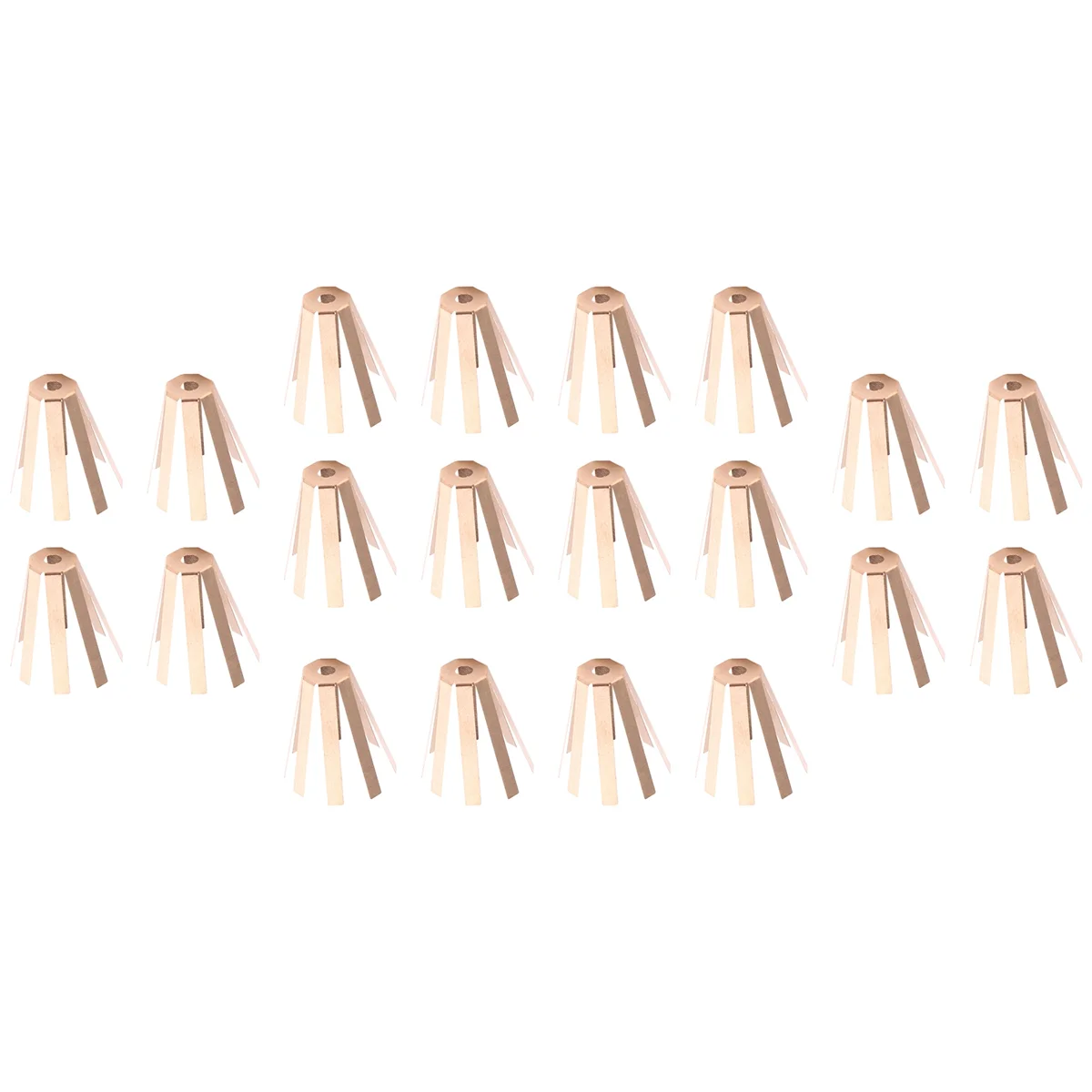 A64K 20Pcs Golf Octopus Shims Golf Brass Adapter Spacer Shims for Golf Shafts Shim Adapter Golfing Club Shafts Accessories B - view 4