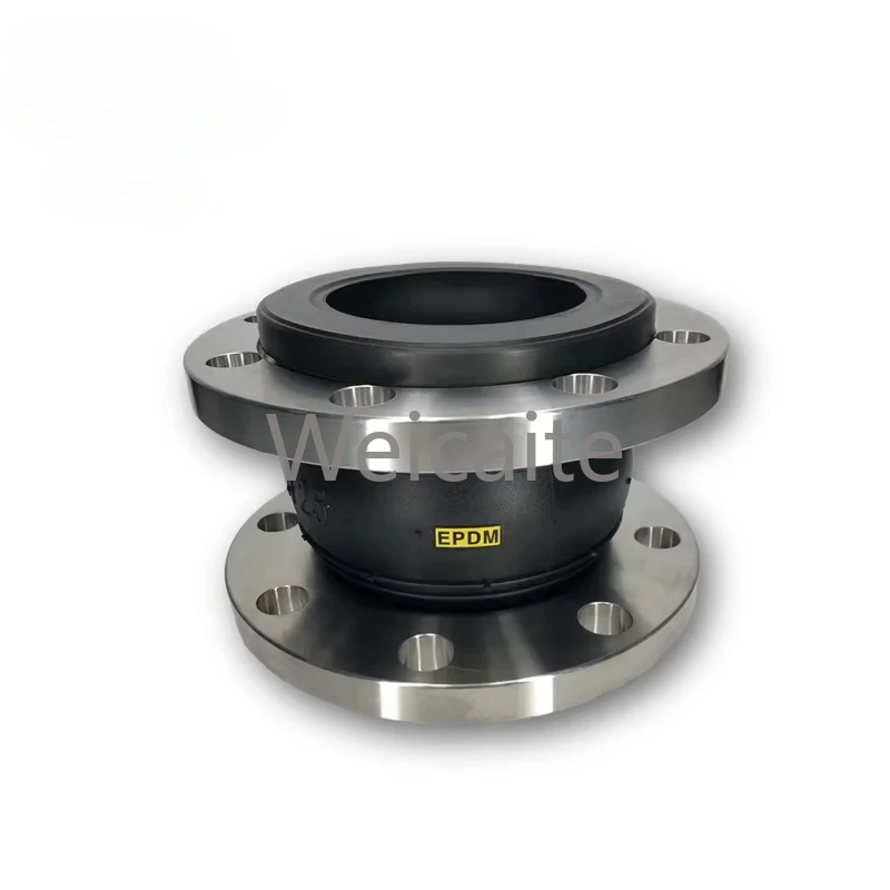 Dn200 Pn16 Oil Resistant Hydraulic System Rubber Shock Absorber Bellows Compensator Flexible Expansion Joint