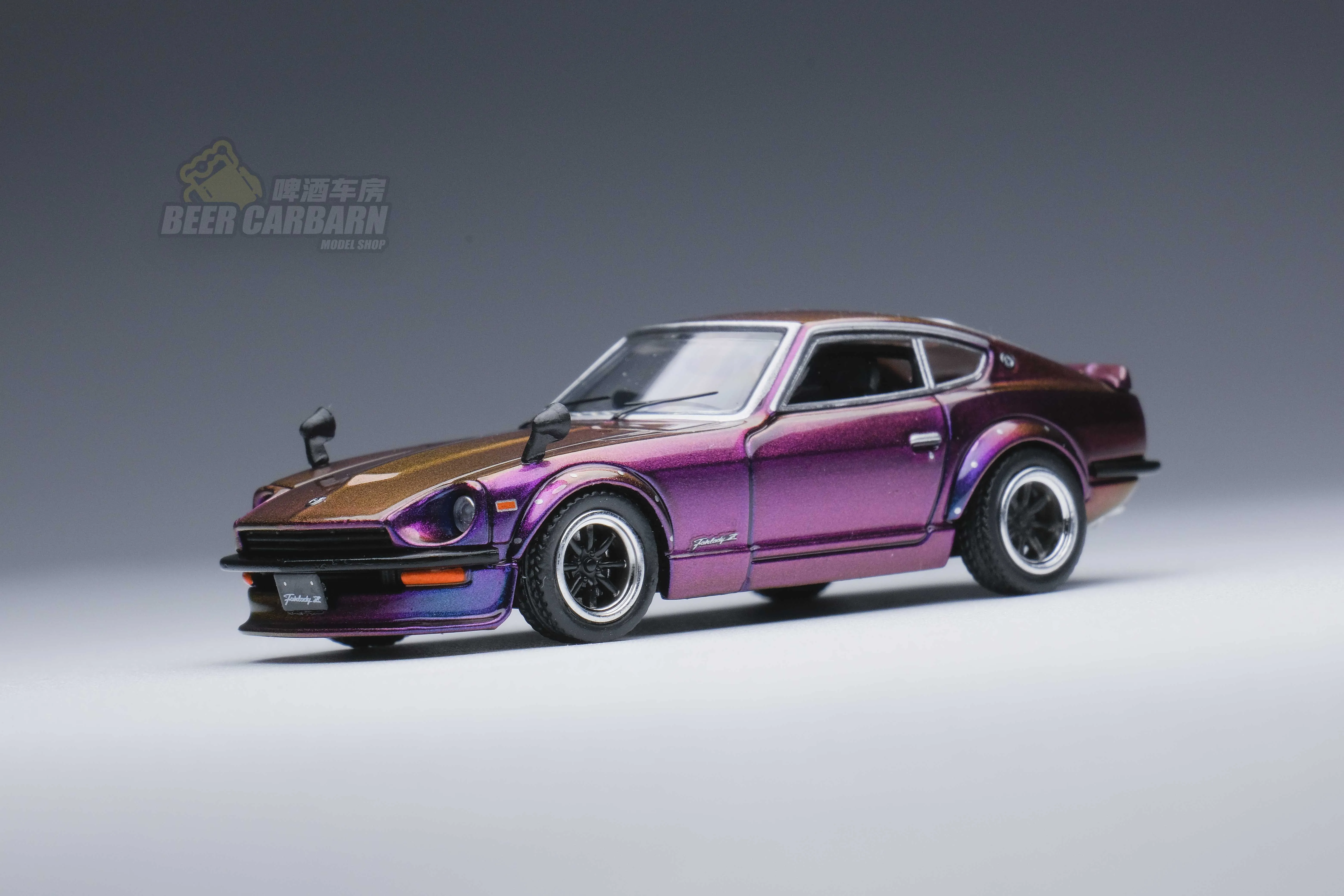 INNO  1:64  Nissan Fairlady Z s30 midnigth purple II Collection of Simulation Alloy Car Model Children Toys