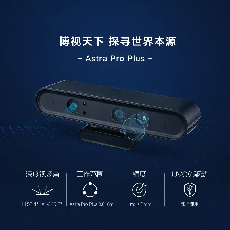 3D-сканер Robot Eye Модуль датчика VR/AR S Соматосенсорная глубина Камера Распознавание лиц/объема