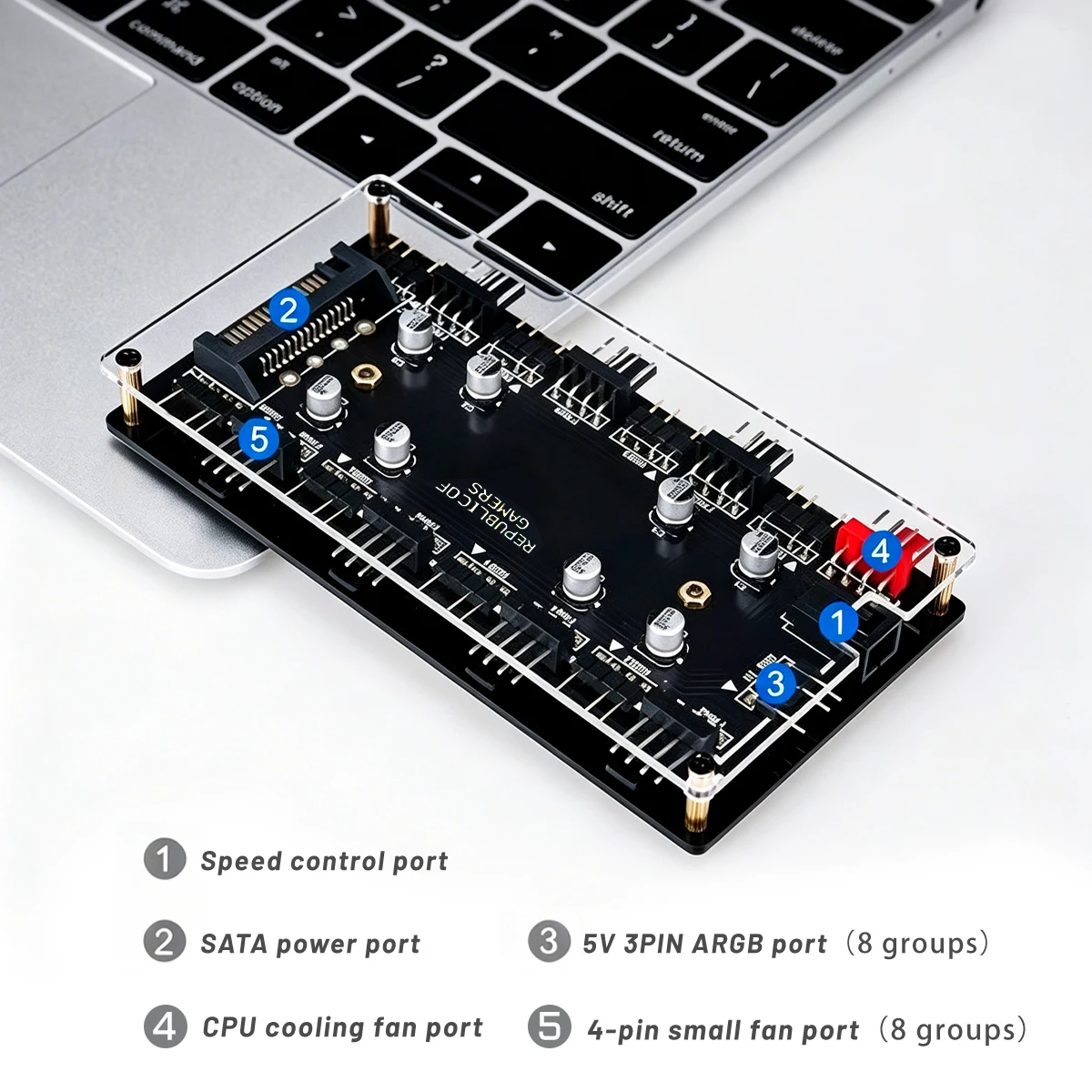 2'si 1 arada 8-Port ARGB ve PW - Fan Hub Rgb Controller incelemesi ve fiyatı
