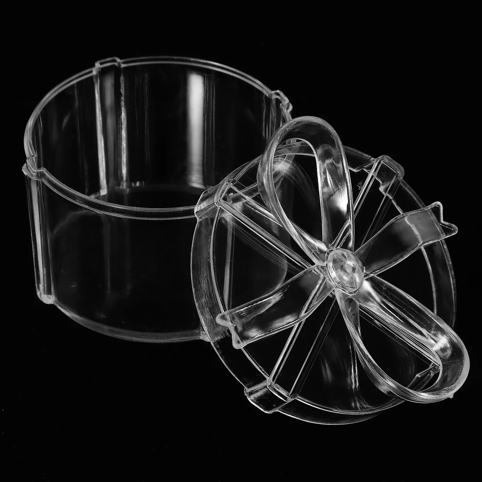 

12Pcs Small Transparent Candy Boxes Gift Packaging Wedding Birthday Party Favor Containers Jewelry Storage Wedding Candy Box