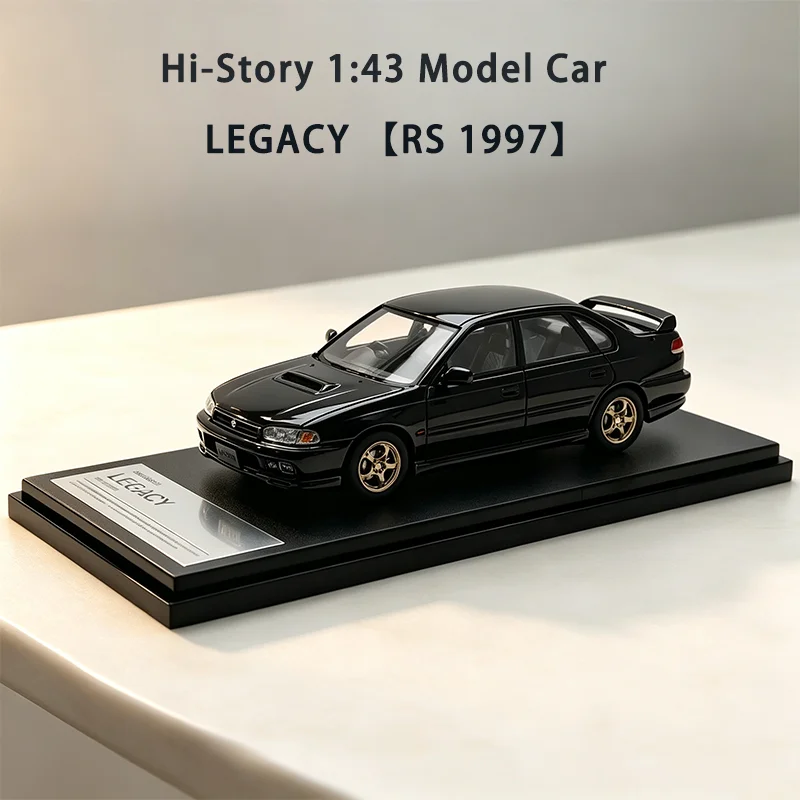 1:43 Scale Resin Car Model LEGACY RS 1997 Edition Highly‑detailed Static Finished Model For Car Model Lovers Collectible Gift