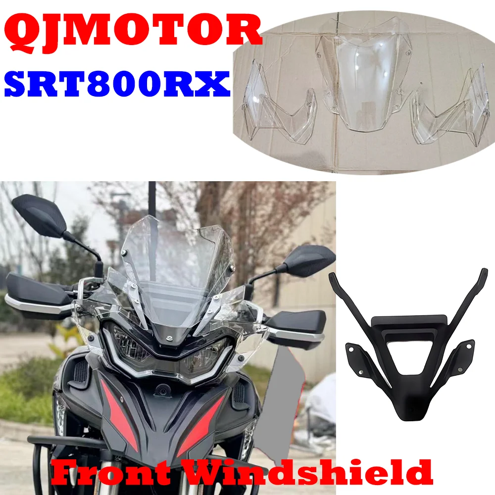 

For QJMOTOR SRT800RX Front Windshield SRT800 SRT800X Left and Right Small Windshields Original Accessories