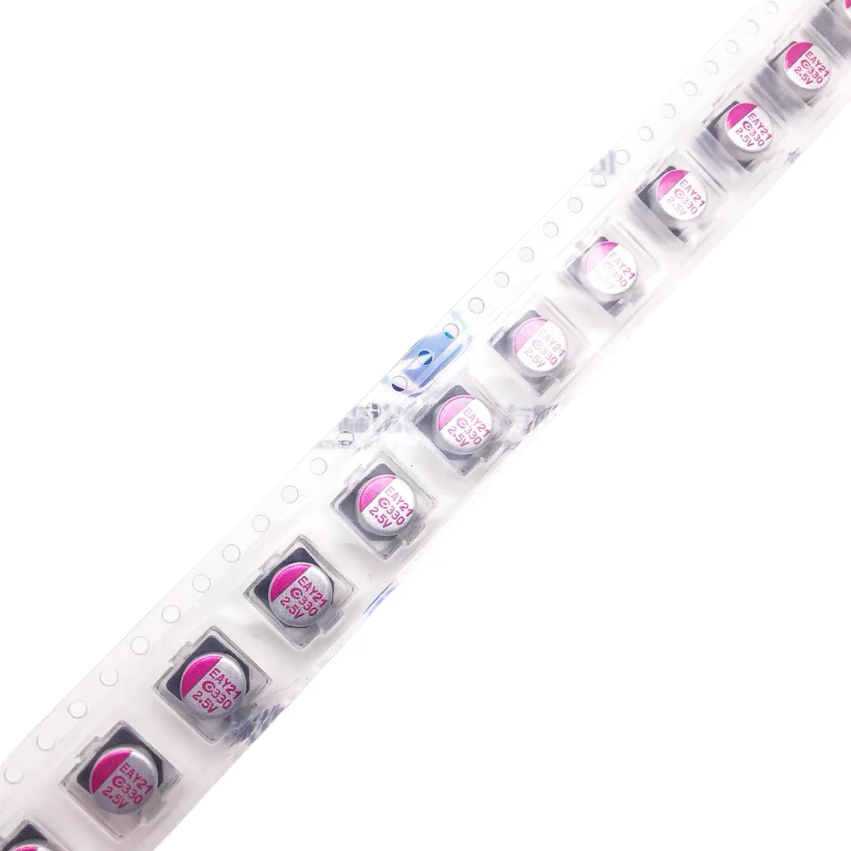 

10PCS/LOTS brand new chip solid-state capacitor 2.5V330UF 330UF/2.5V volume 6.3mmX5mm for computer motherboard
