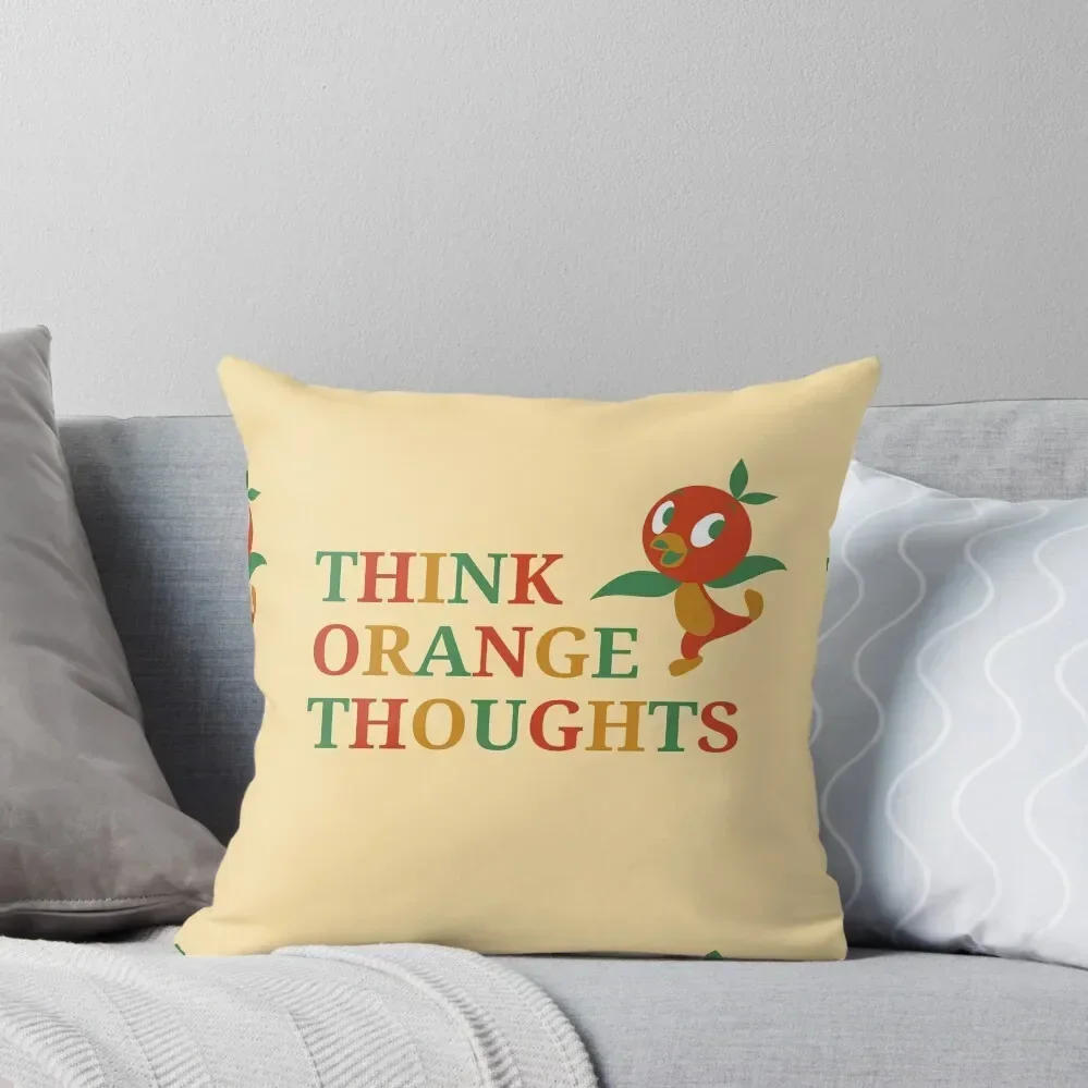 Orange thoughts! Throw Pillow Decorative Cushion Cover Cushions For Children pillow