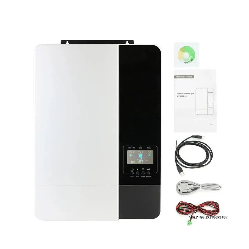

5000ES Hybrid Inverter 3.5kw-5kw Top Brand Off-grid for Home Solar System Single Phase with 48vdc 6kw Output Power