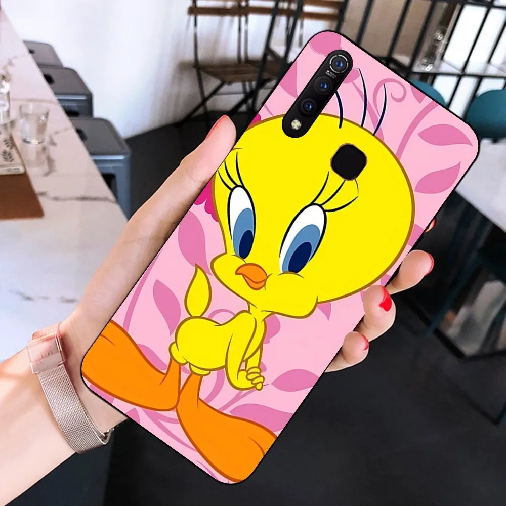 Cartoon Tweety Bird Piolin Phone Case For Huawei Y9 Y6 Y7 Y5 Prime Enjoy 7S 7 8 Plus 7A 9E 9Plus 8E Lite Psmart Shell