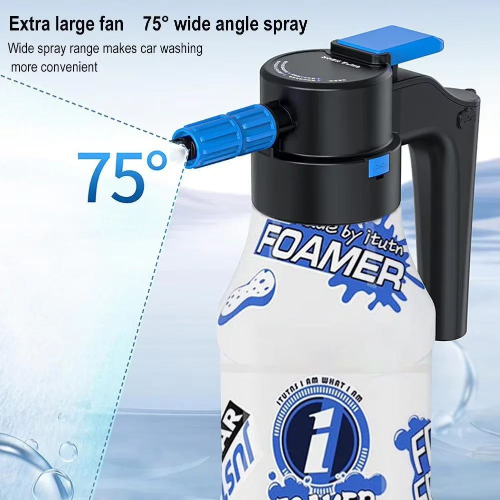 Electric Foam Sprayer for Car Wash Pro Snow Foam Cannon Generator Automatic Battery Powered Pressure Soap Sprayer for Car Care - Image 2