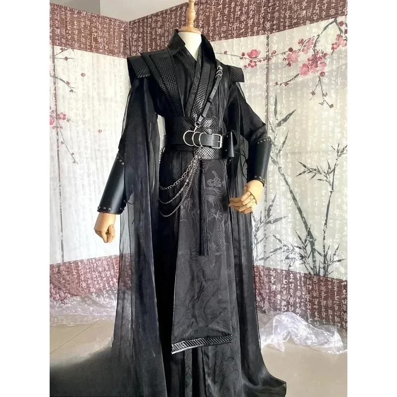 

2025 горячая распродажа, новый костюм для косплея He Xuan, персонаж Sha Po Lang Tian Guan Ci Fu Chang Geng Mo Ran, костюм для косплея, китайский ханьфу