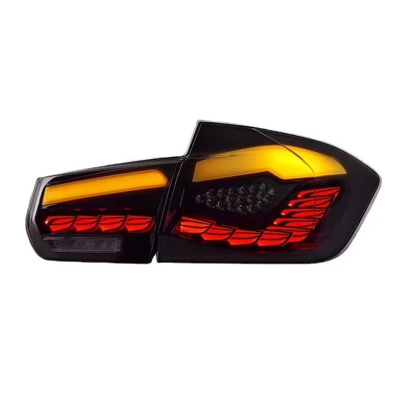 taillight FOR 13-18 BMWs  3 Series F30 GTS Taillights upgrade M4 GTS Dragons  Scale LED rear tail light Water steering