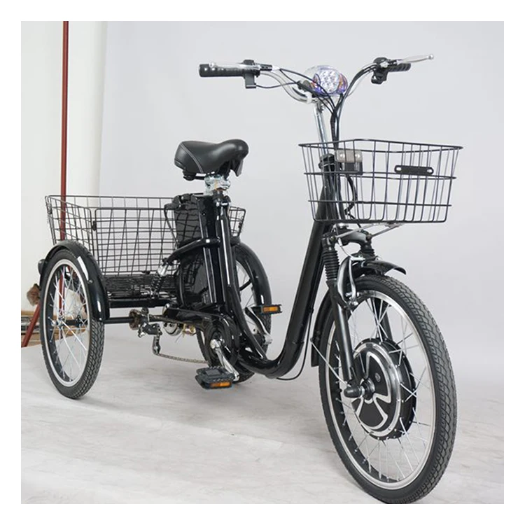 Best Selling Three Wheel Bicycle Adult Front Brushless Electric Tricycle Trike