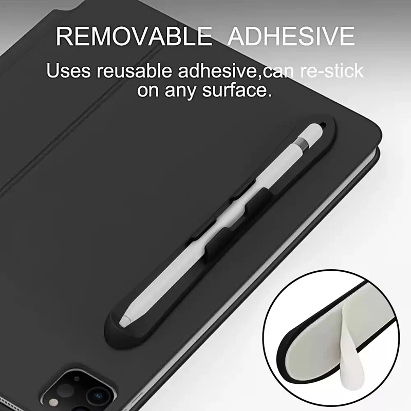 

Silicone Pencil Holder Tablet Stylus Pen Slot For Pencil 1 Or 2 Generation And Tab S6 Lite S7 S8 S9Ultra