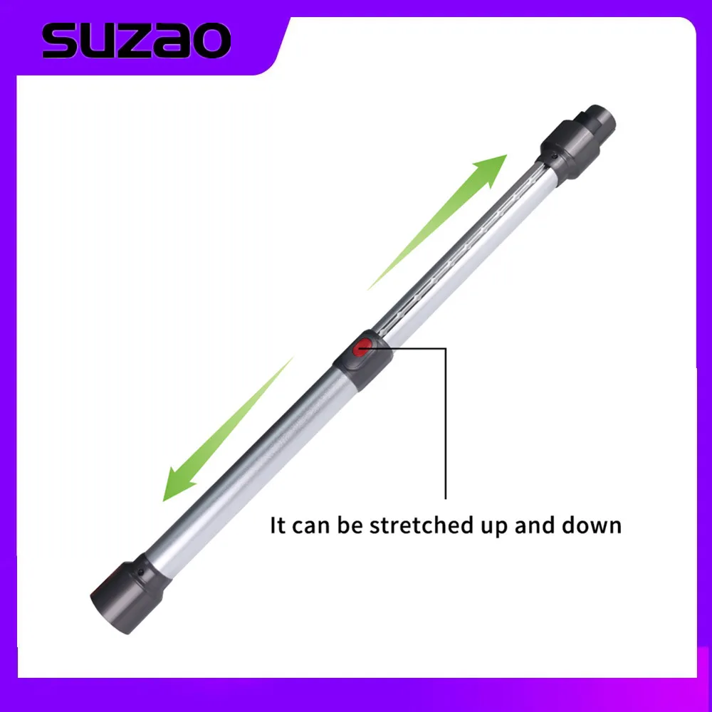 

For Dyson V7 V8 V10 V11 V15 Vacuum Cleaner Accessories Household Vacuum Cleaner Telescopic Rod Extended From 45Cm To 70Cm