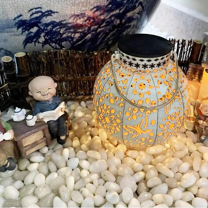 أحجار نهرية بيضاء طبيعية مصقول - مراجعة Aquarium Sand White وسعره