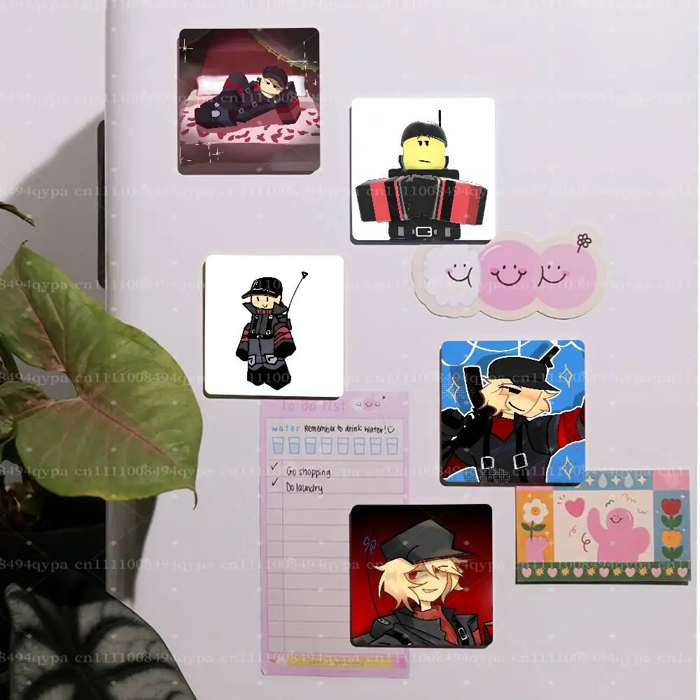 Rebel E-Evade Game Square Fridge Magnet Custom Photo Magnetic Sticker Decorative for Refrigerator Home Kitchen, Souvenir Gift