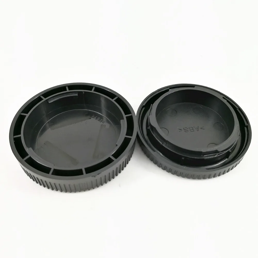 Rear Lens Cap + Camera Front Body Cap Set for Panasonic Olympus Micro 4/3 M43 MFT GH5 GH4 G9 G7 GX9 GX85 GX80 GX8