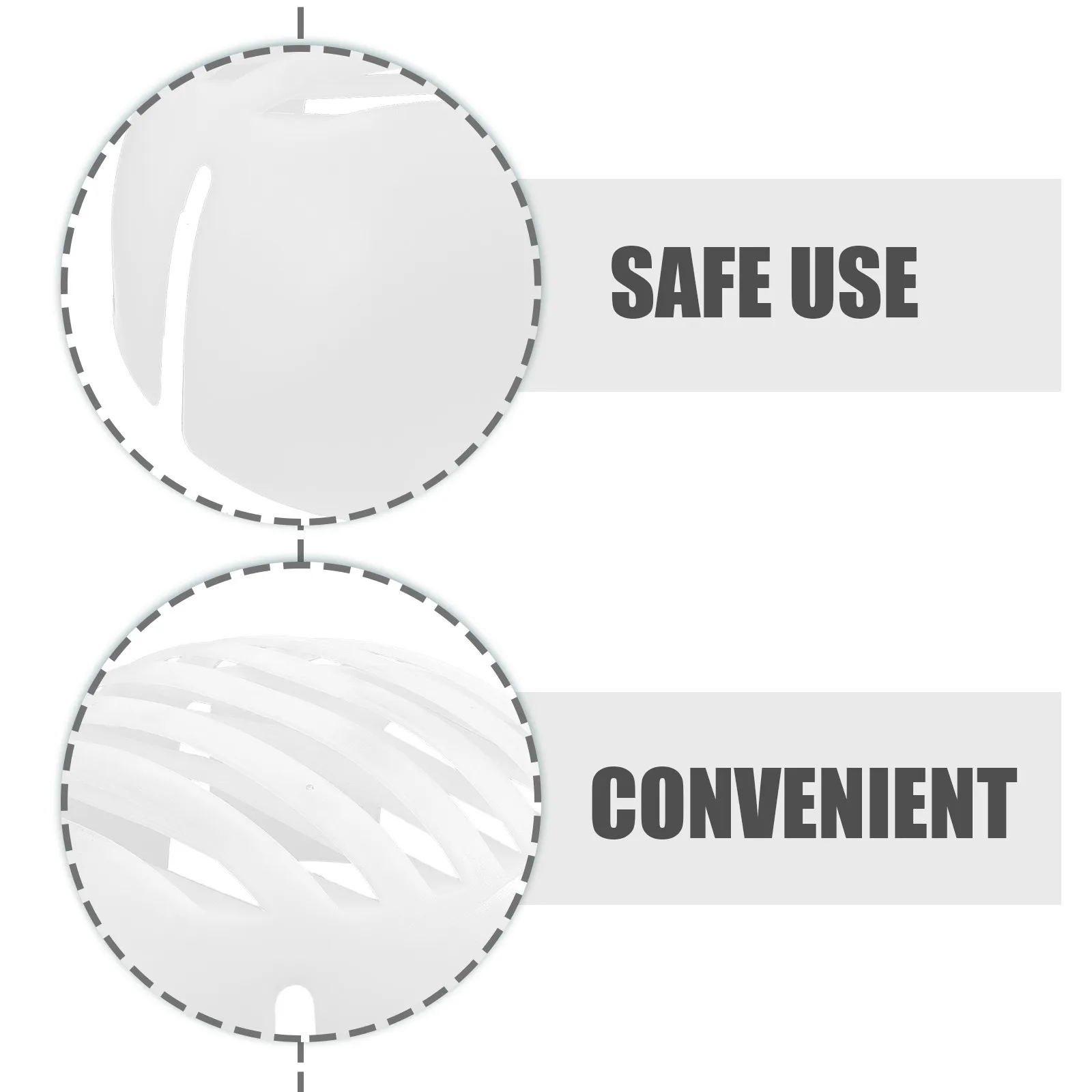 

1Pcs Durable Breathable Anti-Collision Safety Shell Lightweight Protective Hat Shell for Construction Craftsmen